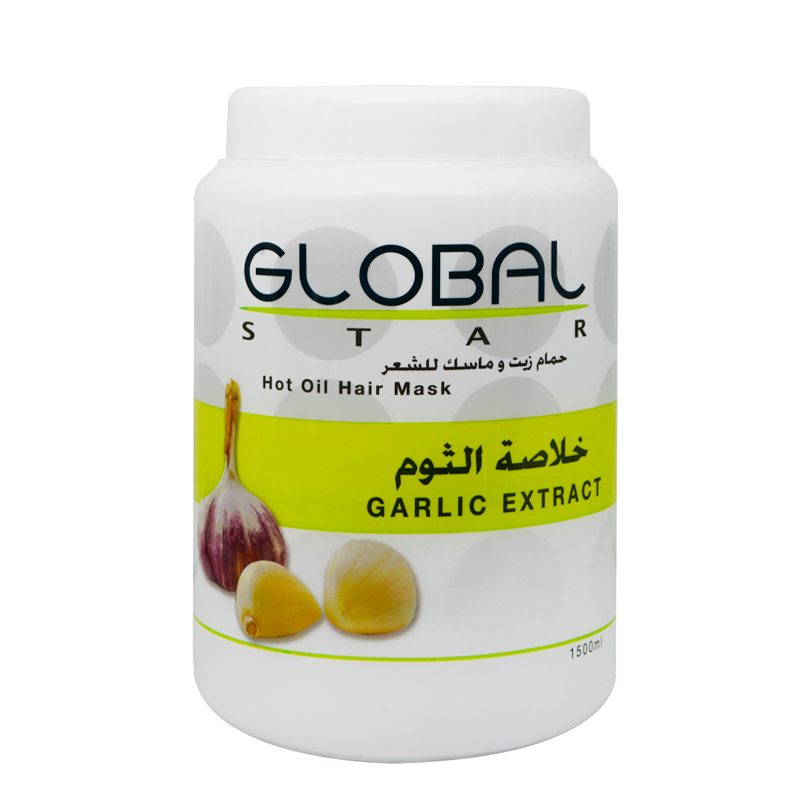 حمام زيت بخلاصة الثوم